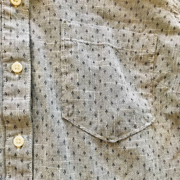 Gray-blue button down shirt - Picture 3 of 3